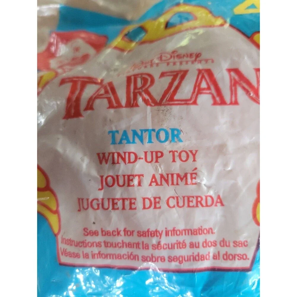 McDonalds 1999 Happy Meal Toy Disney Tarzan Large Tantor The Elephant NEW SEALED